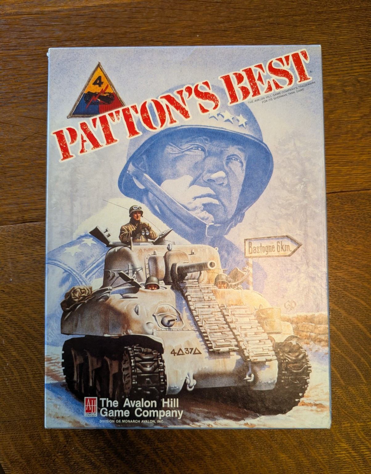 Avalon Hill Patton’s Best War Board Game 1987 1+ Player Age 12+ Games 100