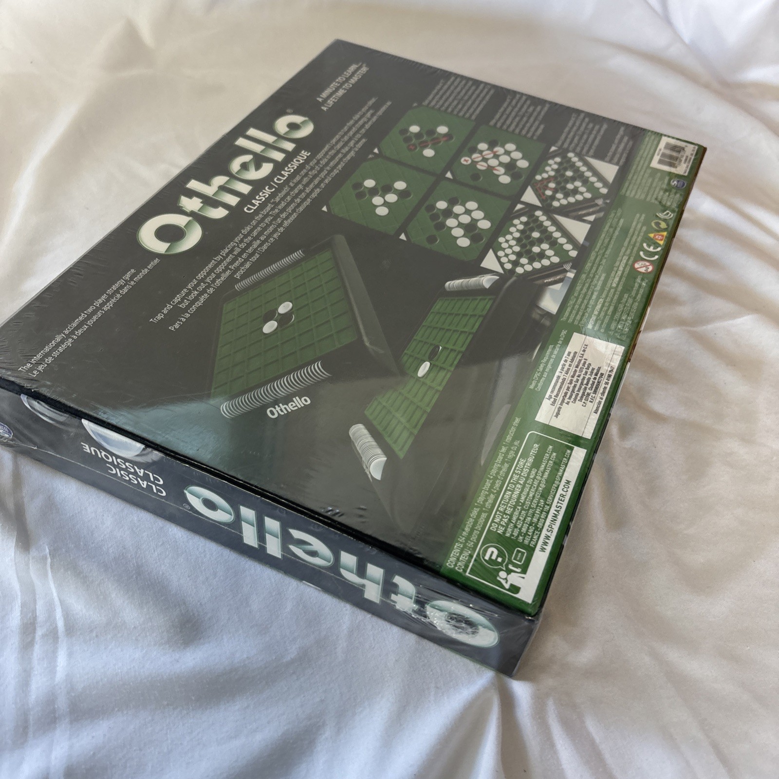 Othello Classic Board Game Spin Master Strategy Factory Sealed