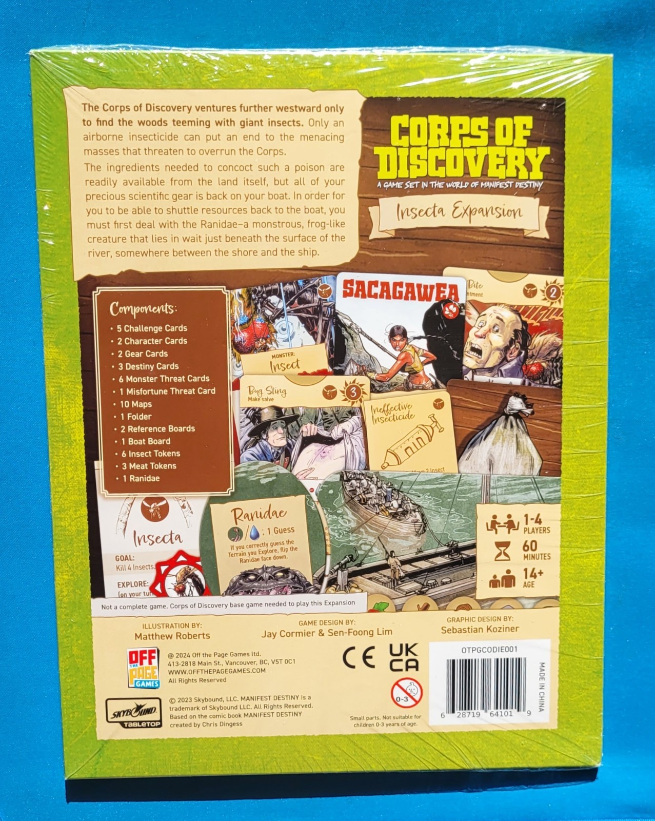NEW Corps of Discovery – Insecta Expansion : Off The Page Games Board Games 2024