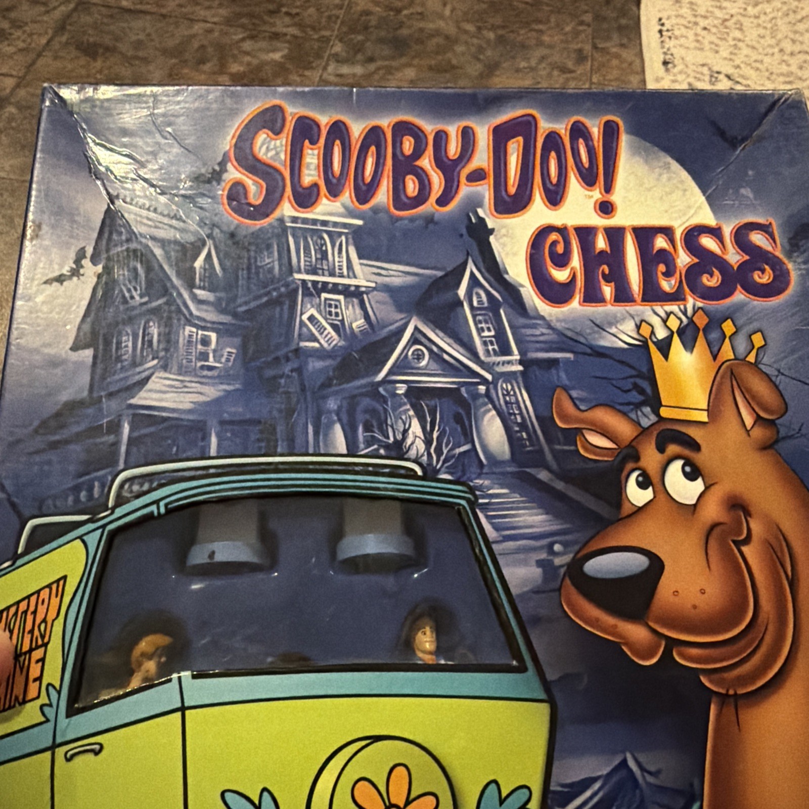 Scooby-Doo Chess Set Board Game 32pc., Cartoon Network, No Instructions