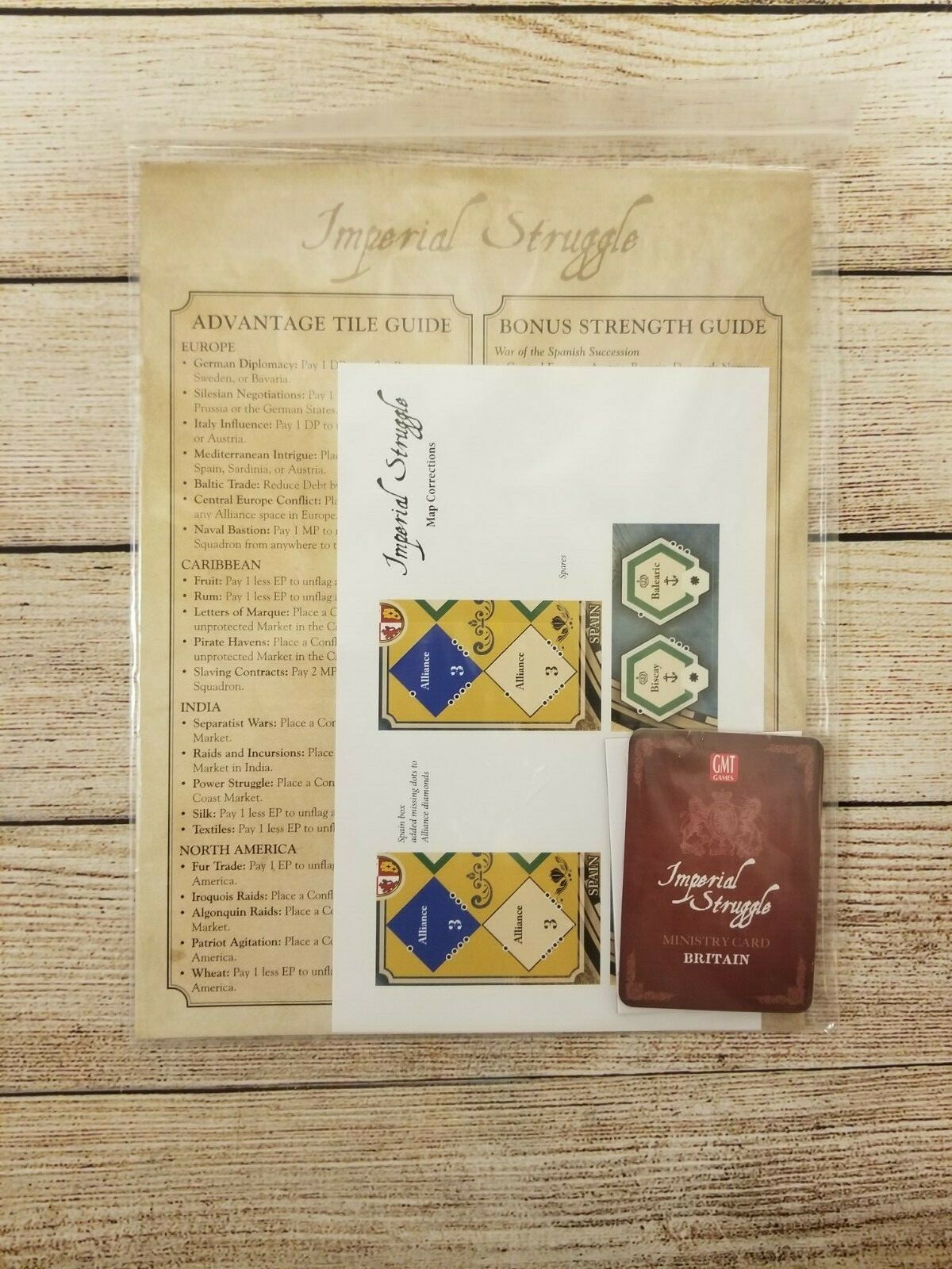 GMT Games Imperial Struggle Update Kit ($0.99 for existing or repeat customers)