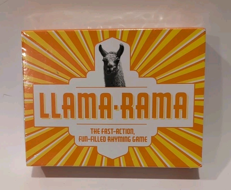 Llama Rama Rhyming Card Game For All Ages BRAND NEW SEALED
