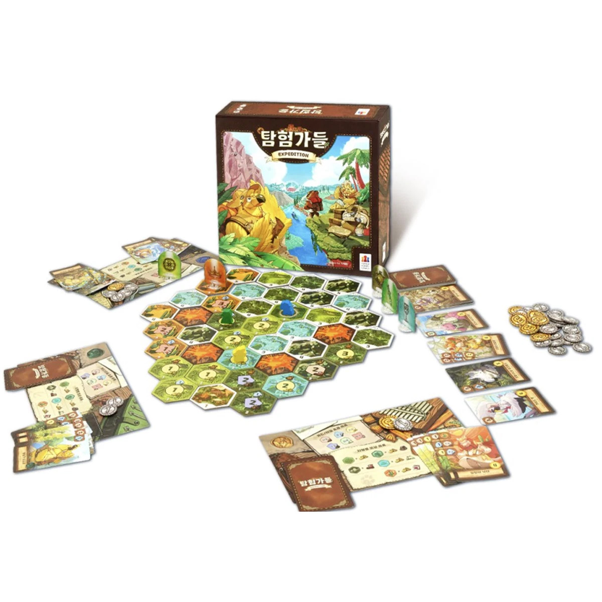 Expedition Korea Board Game Official Korean Version