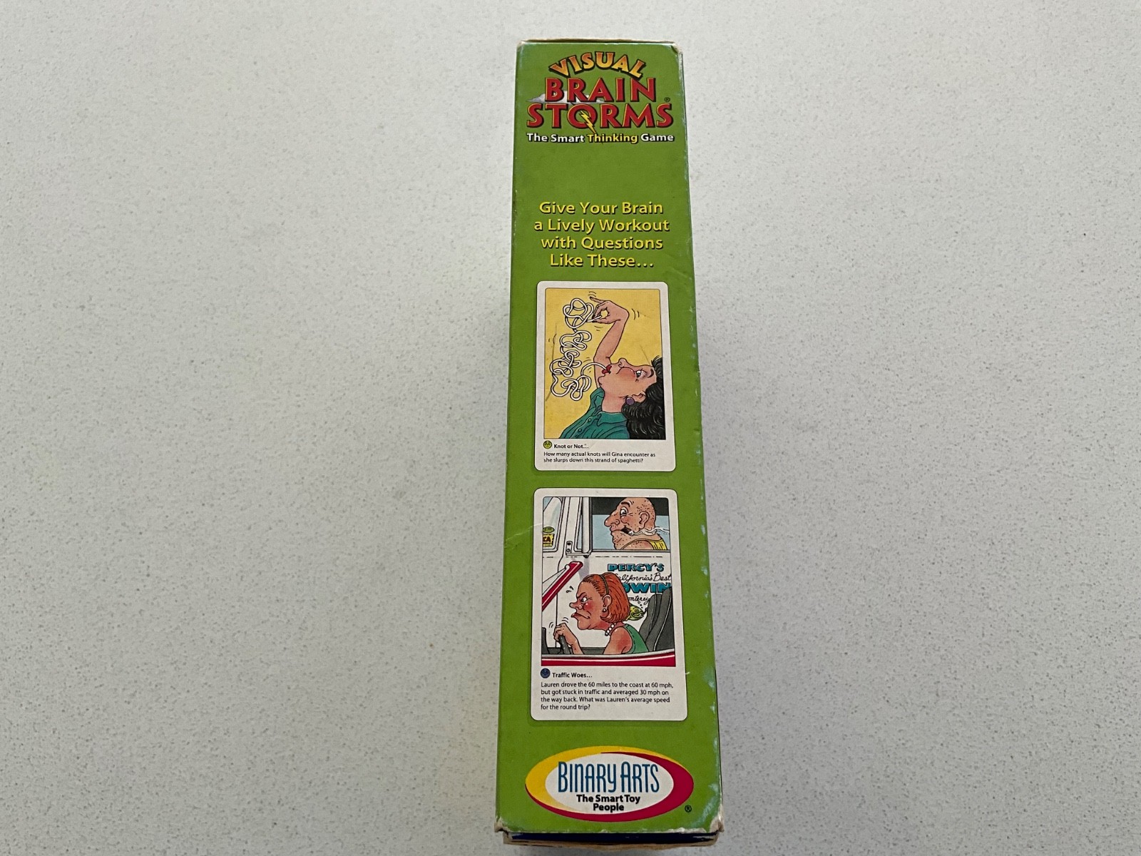 Visual Brain Storms The Smart Thinking Game by Binary Arts, Ages 11 and Up