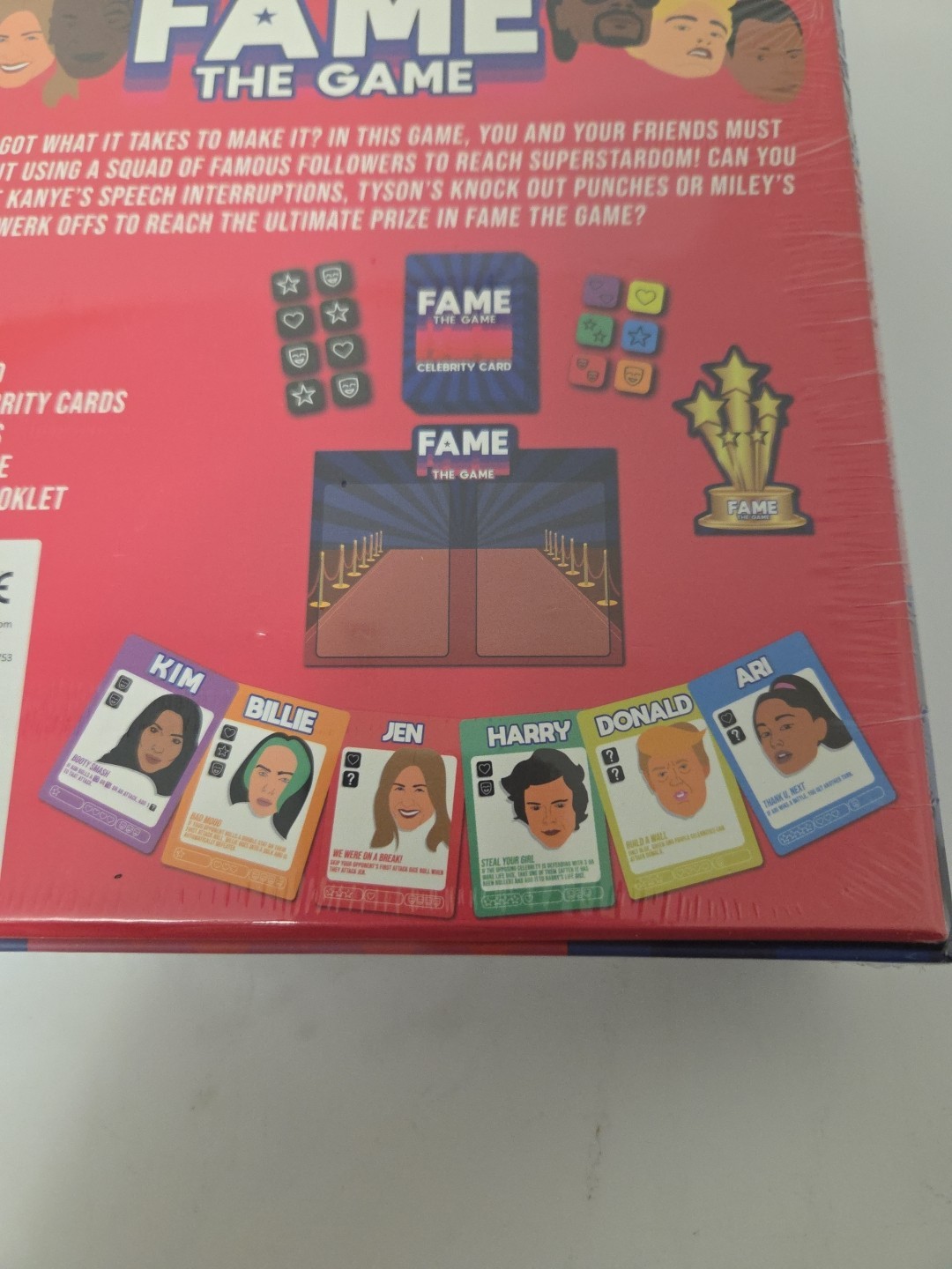Fame The Game Family game 2-6 Players party BRAND NEW SEALED GAME