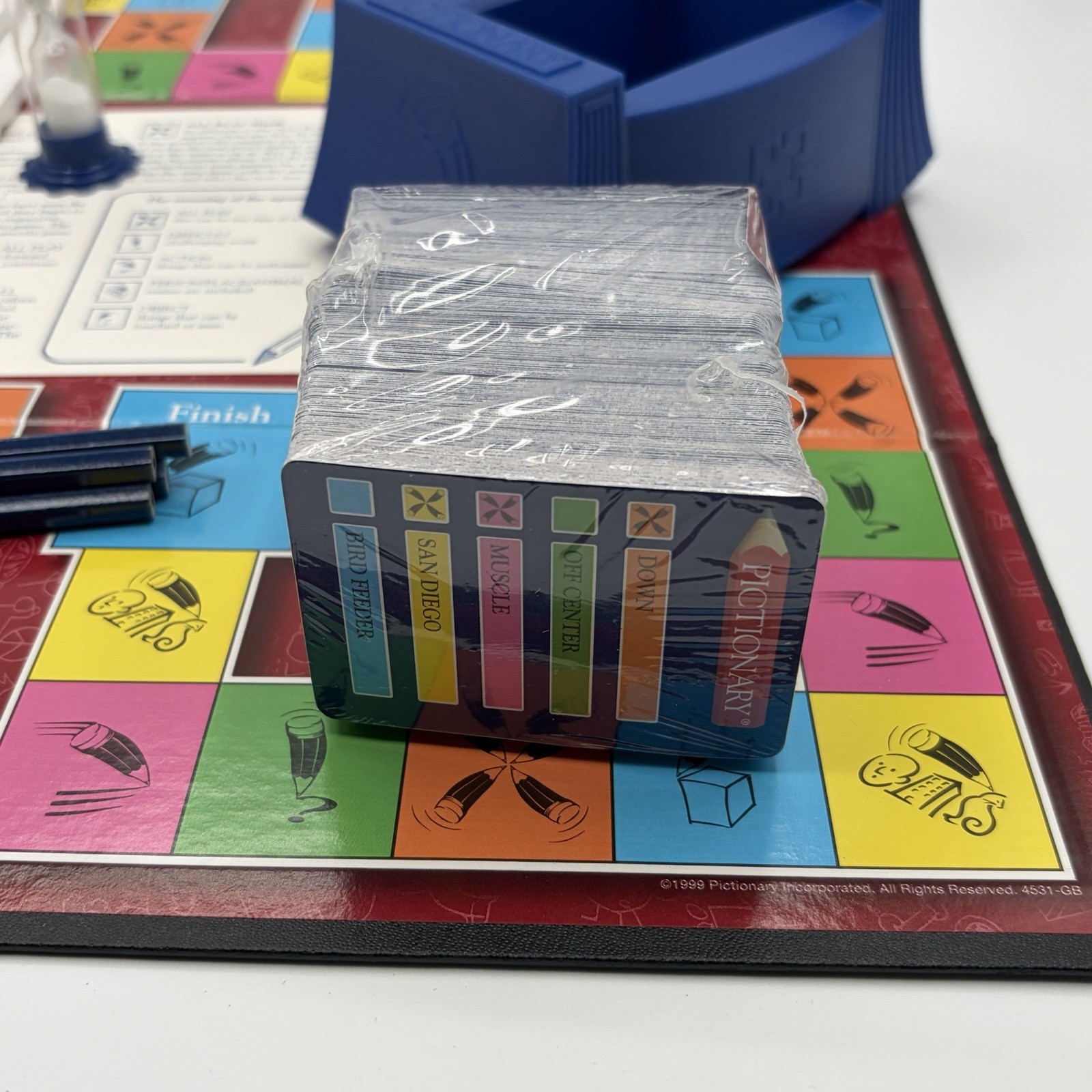 Vintage 2000 Pictionary The Game Of Quick Draw Board Game – 100% Complete