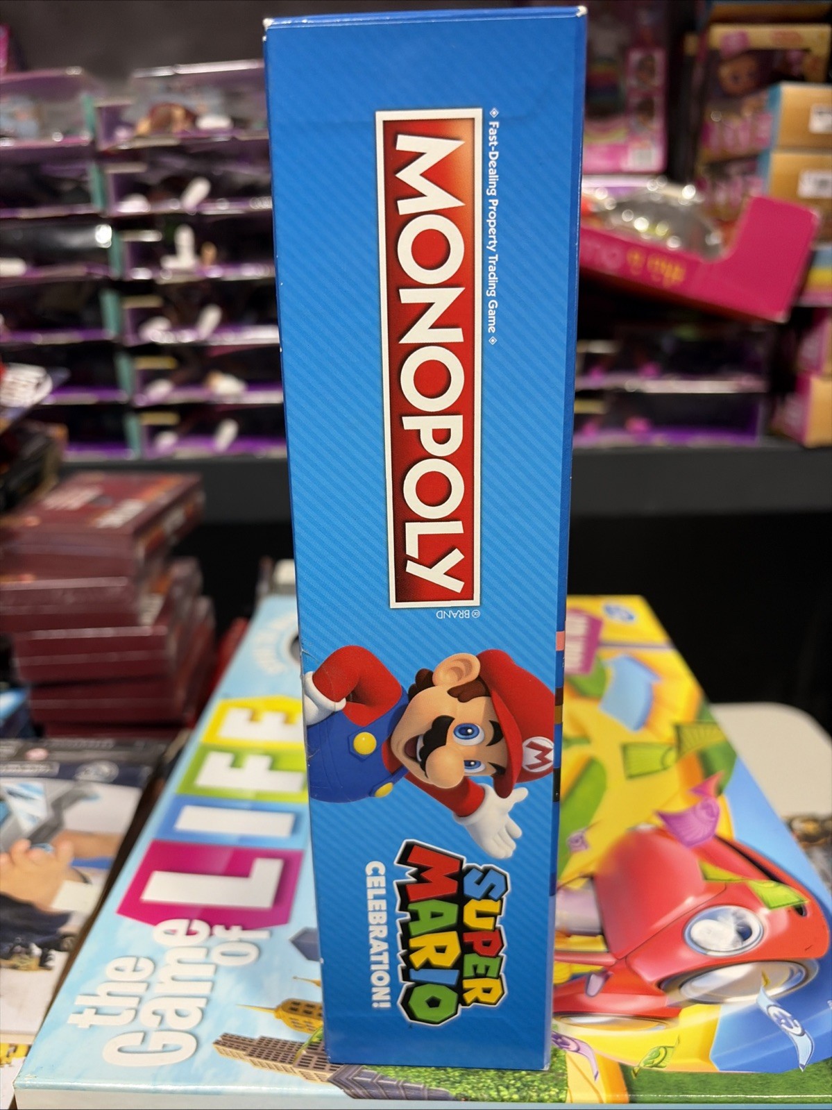 Super Mario Monopoly: Celebrate Fun with Kids, 8+ Board Game Adventure