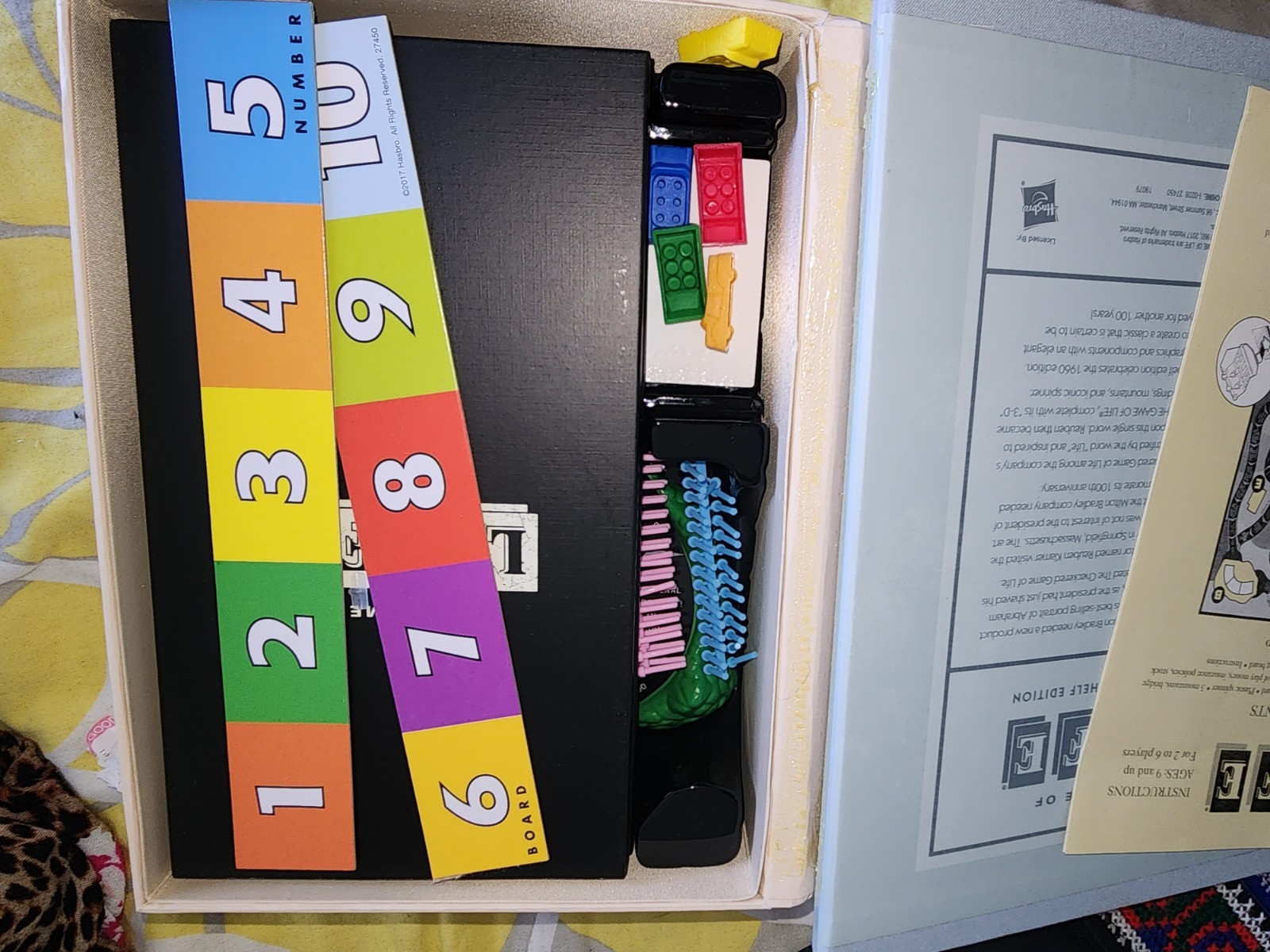 The Game of Life Vintage Bookshelf Edition by WS Game Company Deluxe Board Game