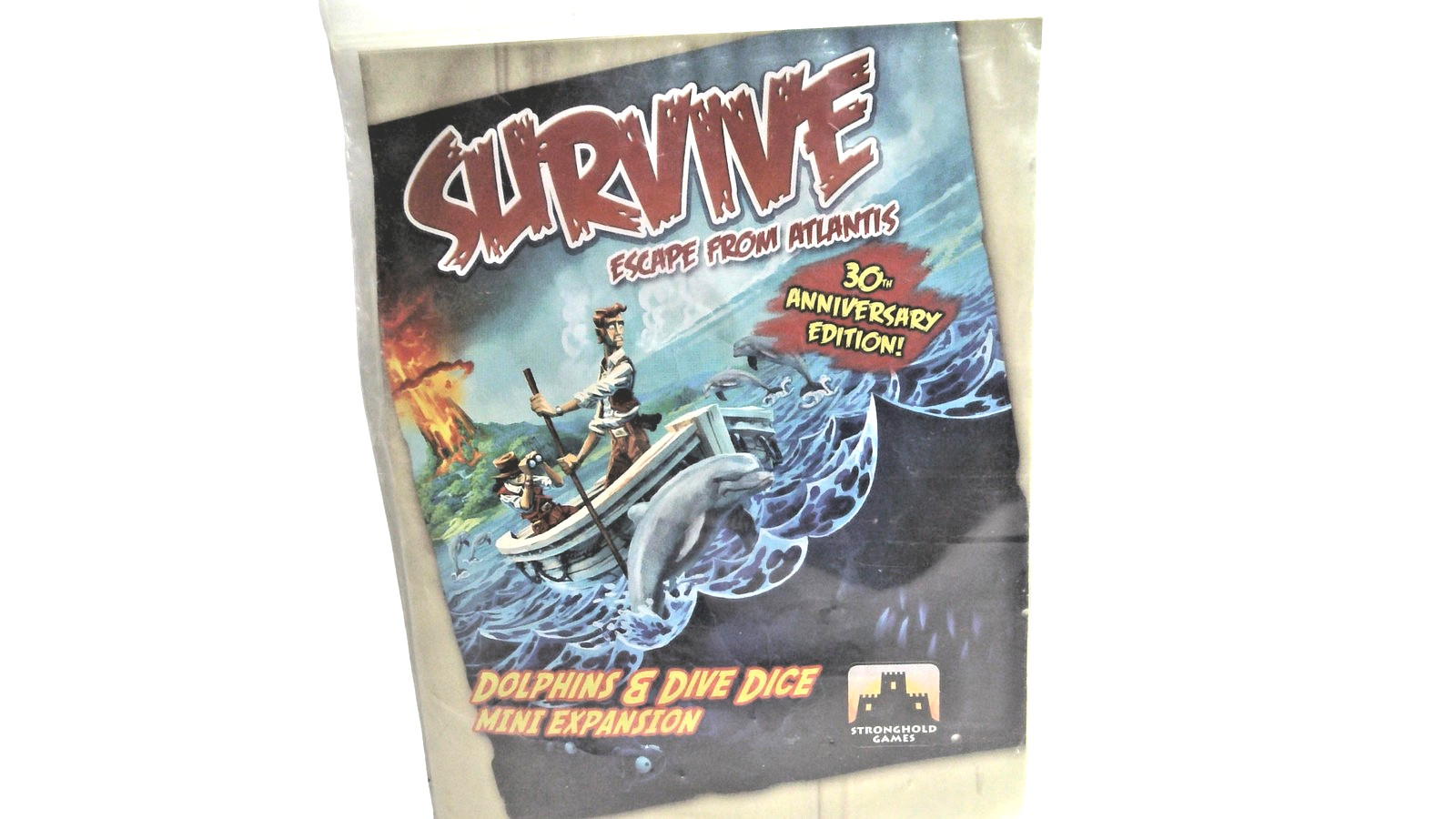 Survive Escape From Atlantis Dolphins Dive Dice Mini Expansion Stronghold Games