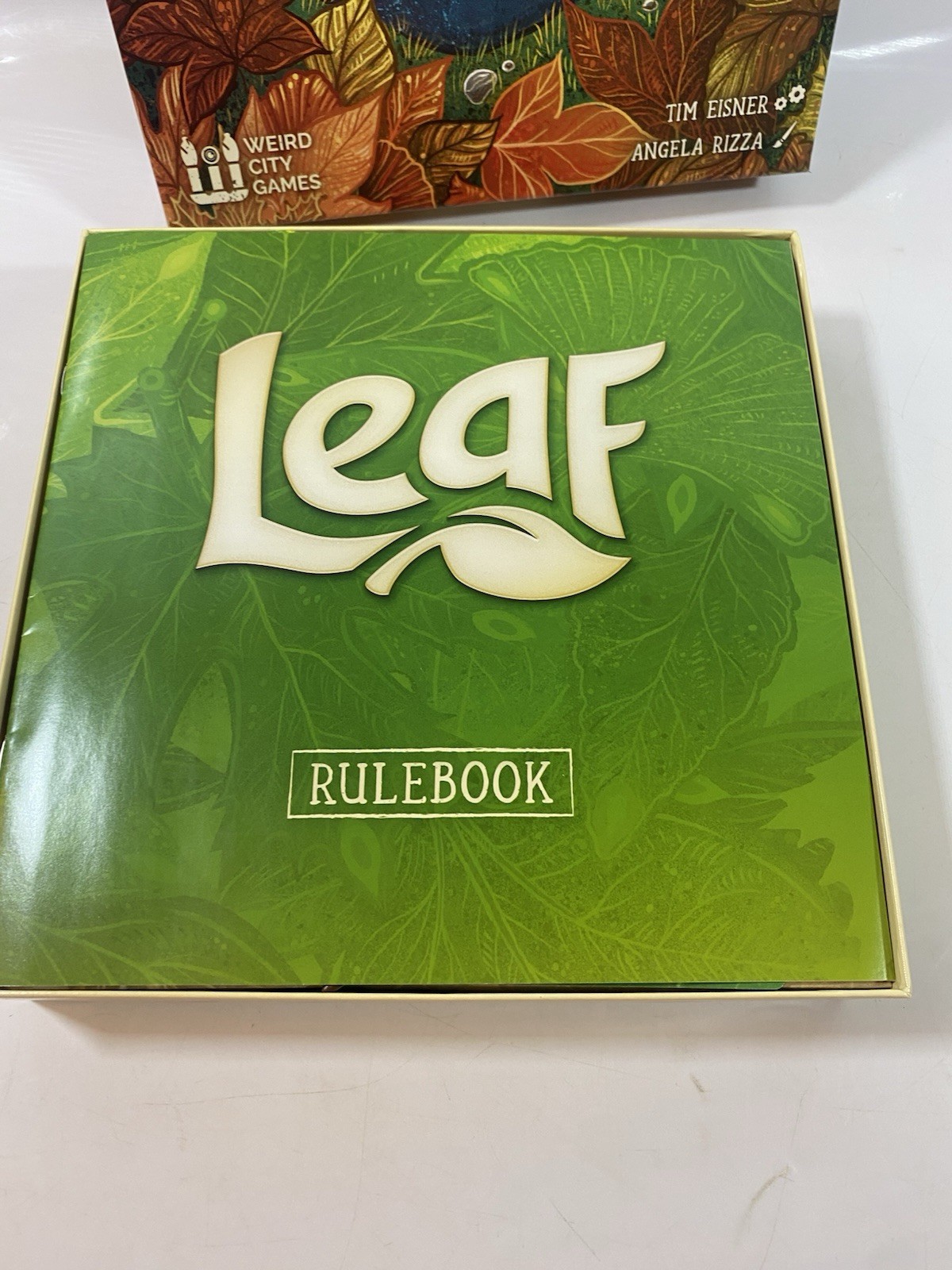 LEAF: Nature Themed Strategy/ Family Game, Weird City Games 2023. Complete