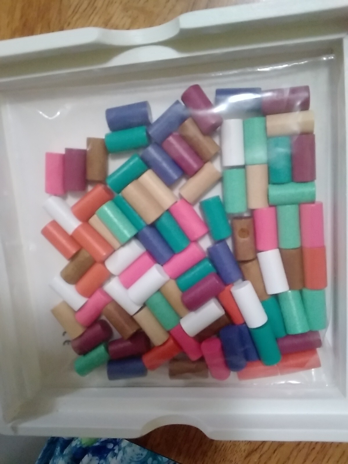 Wood Sudoku Board Table Game-Colorful Wooden Pegs-Self Storage Box-Check Pics