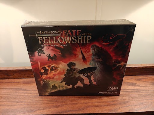 LOTR Fate of the Fellowship Board Game Brand New Sealed Matt Leacock Z-Man