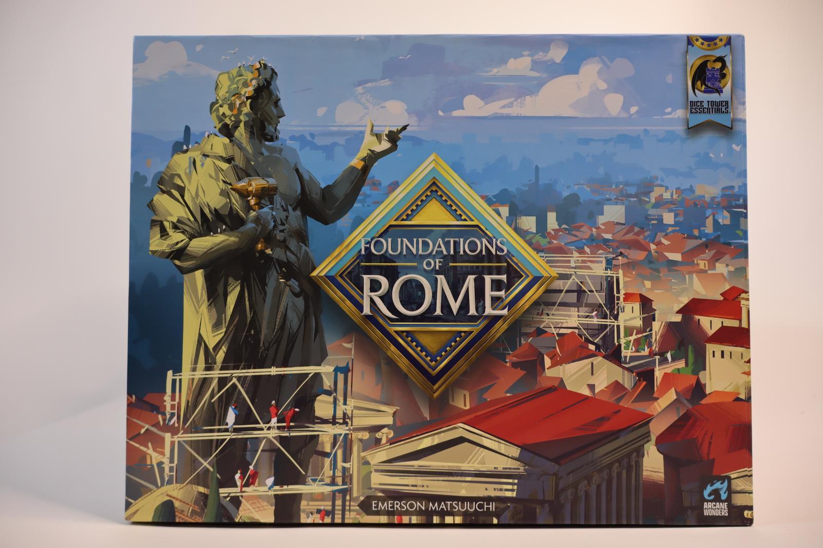 Foundations of Rome Kickstarter Maximus Sundrop Ed by Arcane Wonders + 2 Add-ons