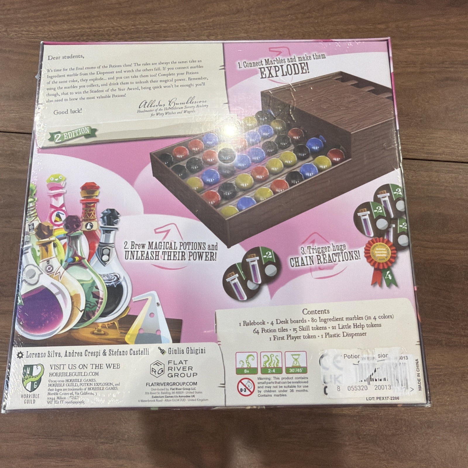 Potion Explosion Board Game (Horrible Guild, 2015) Brand New Sealed! 2nd Edition