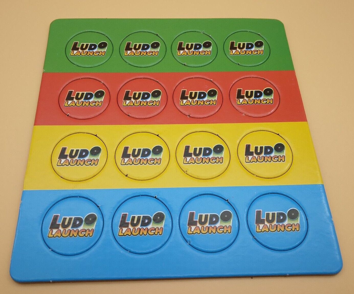 Games Hub Ludo Launch Board Game Tokens & Launchers Only New Full Game Set