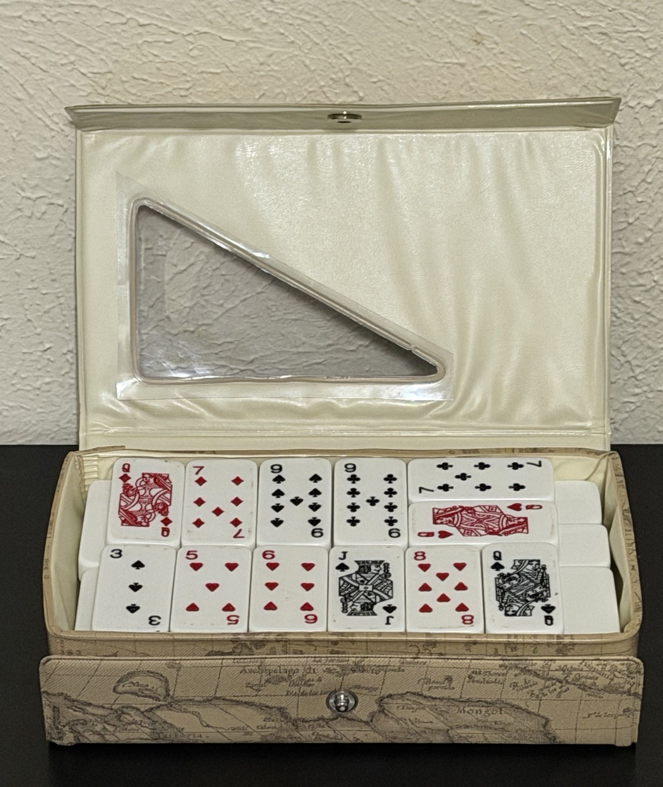 CARDominoes Complete Set of 54 Card / Poker Dominoes with Storage Case
