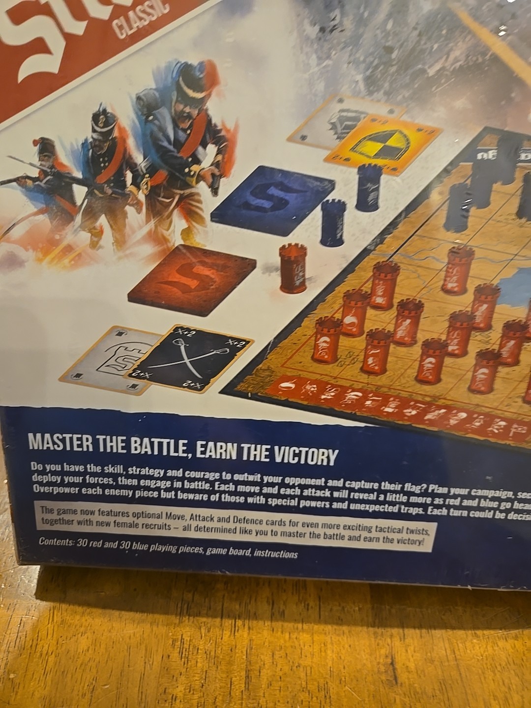 NEW & SEALED! Stratego Classic Board Game War Strategy Game With Battle Cards