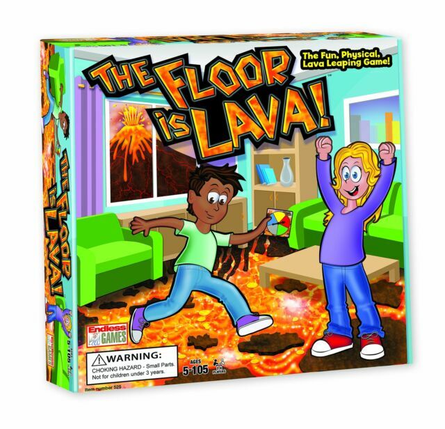 Endless Games The Floor is Lava Interactive Board Game