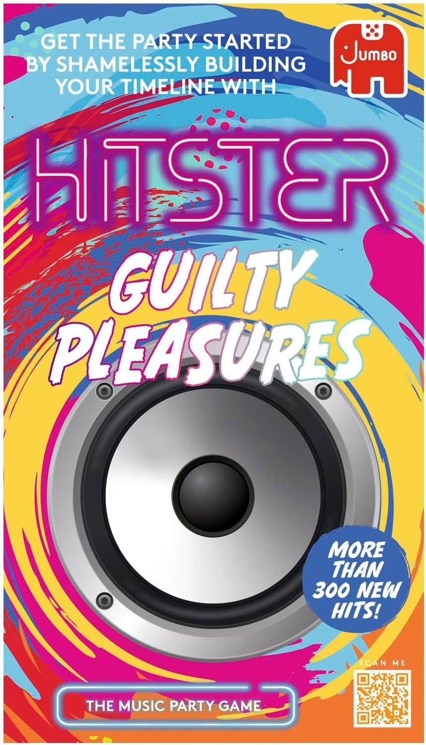 Interactive Hitster Card Game – 300 Guilty Pleasure Hits for Party Fun