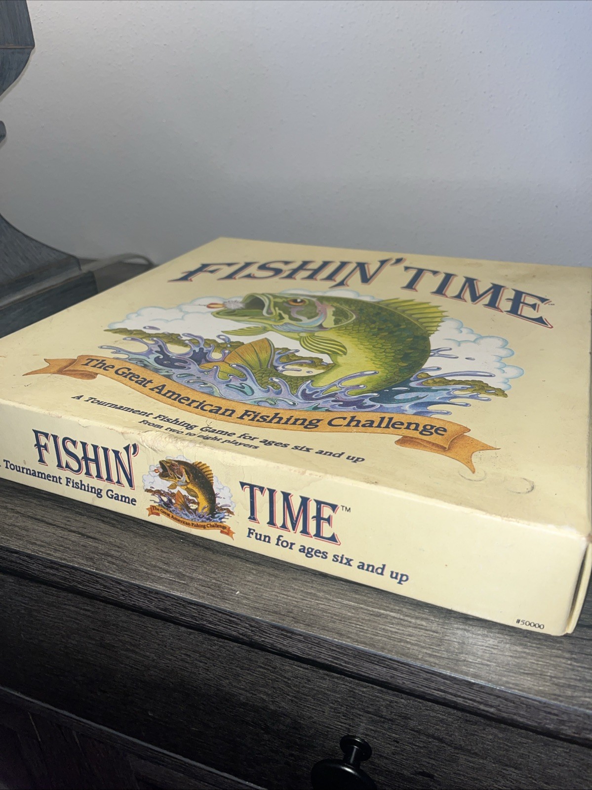 FISHIN’ TIME BOARD GAME – DISTINCTIVE GAMES FISHING CHALLENGE – 1986 – Complete