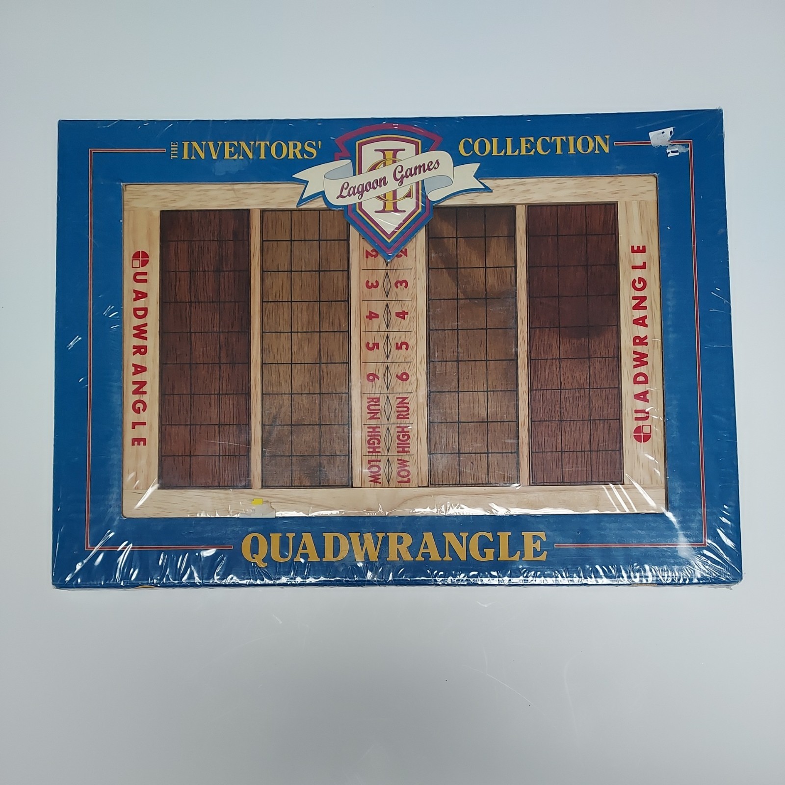 Lagoon Games Quadwrangle The Inventors’ Collection Board Game 1995