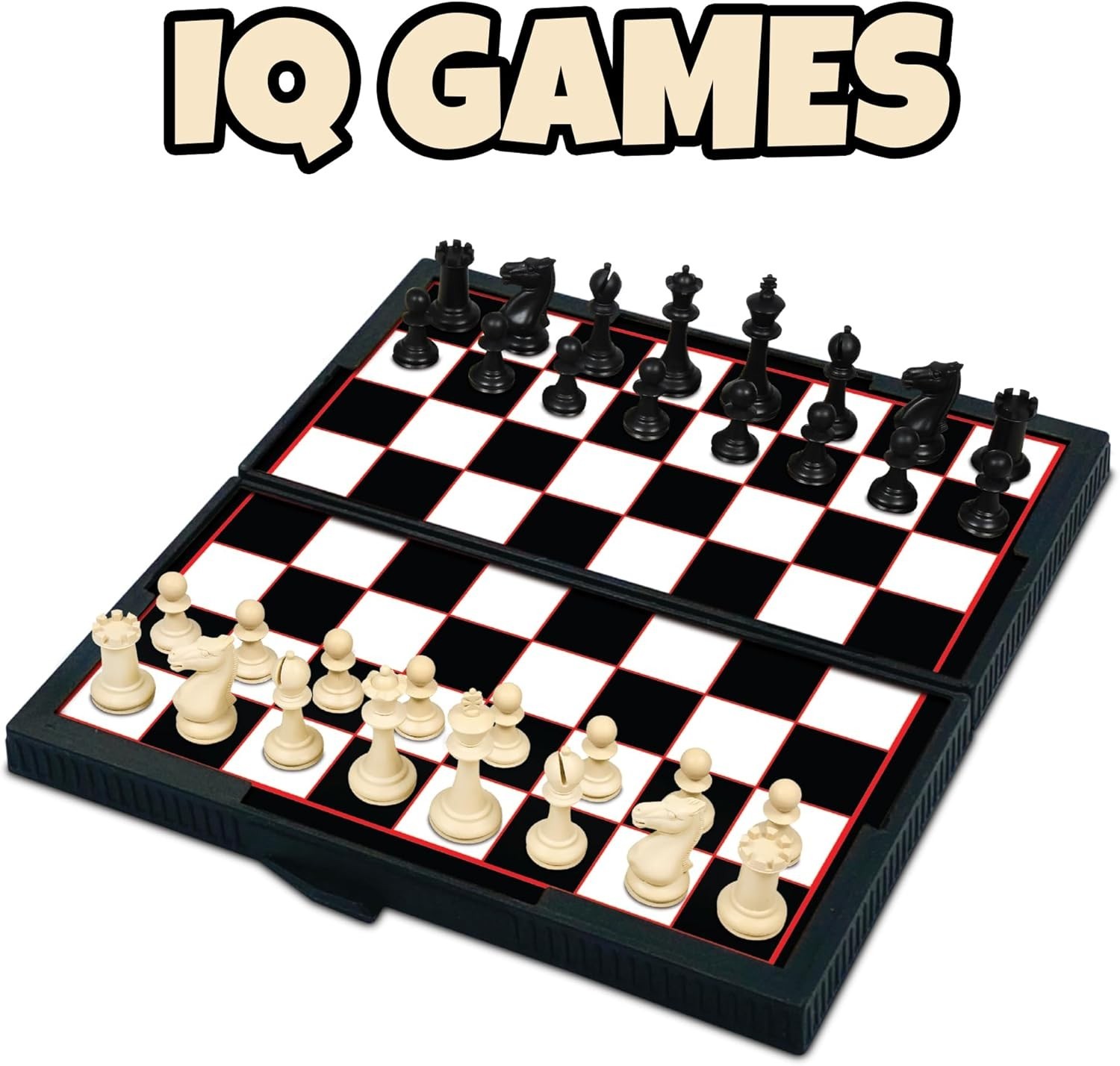 Magnetic Board Travel Games for Kids, Includes 12 Retro Fun Games – 5″ Compac…