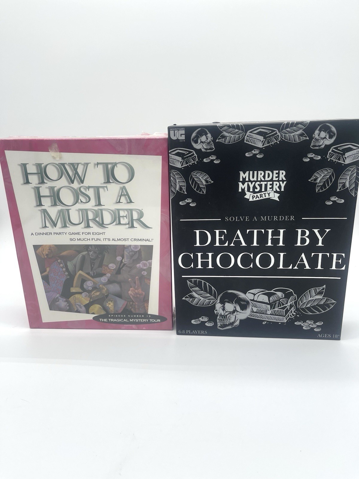 “How To Host A Murder” Dinner Party Game Murder Mystery Death By Chocolate