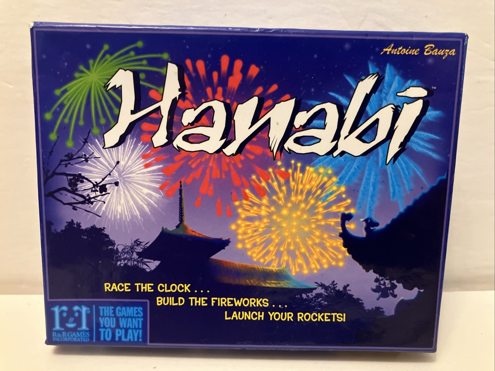 Hanabi Card Game R&R Games Cooperative Fireworks 2017 Antoine Bauza