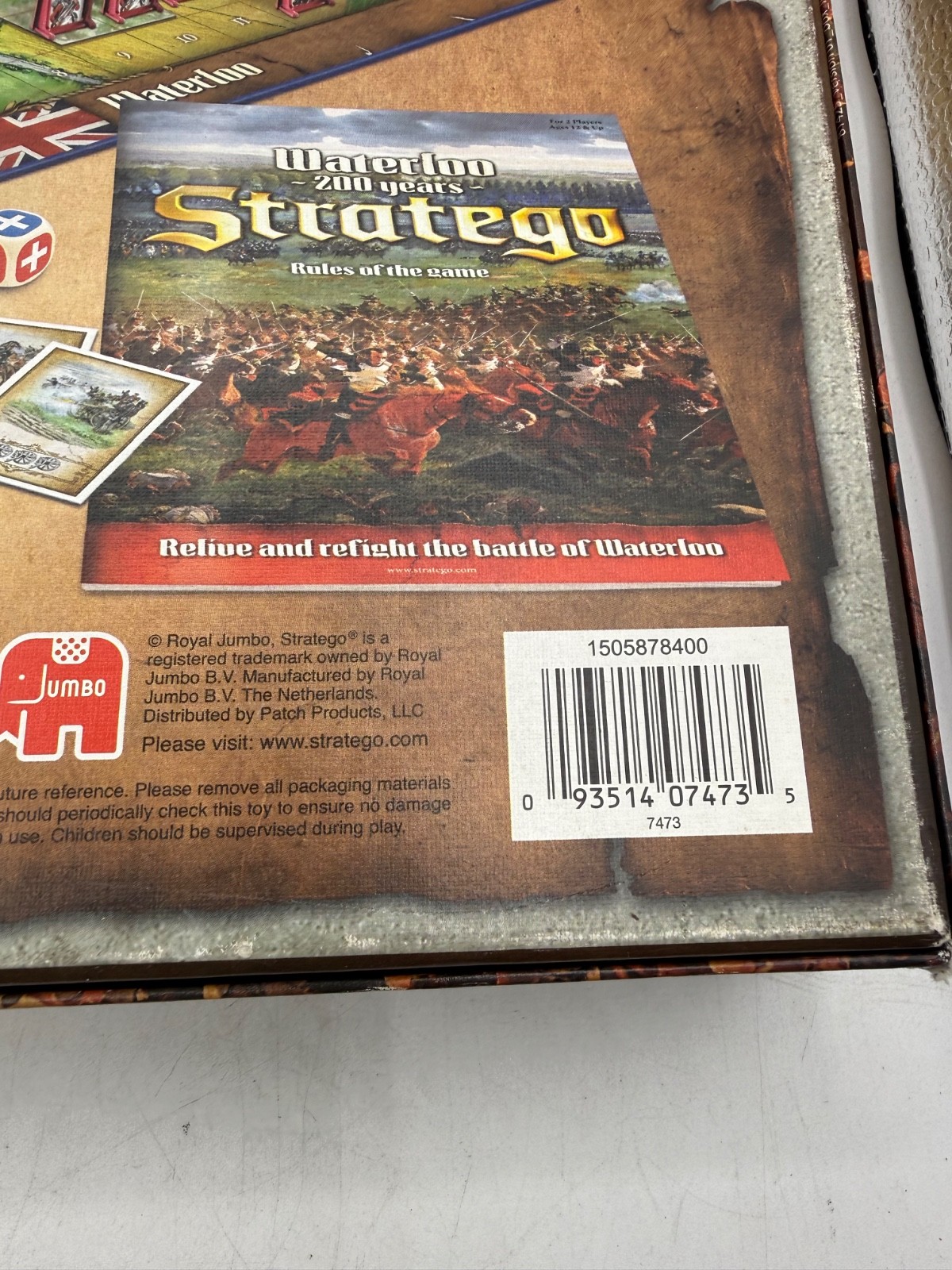 Stratego Waterloo 200 Years Board Game – 100% Complete – Unplayed