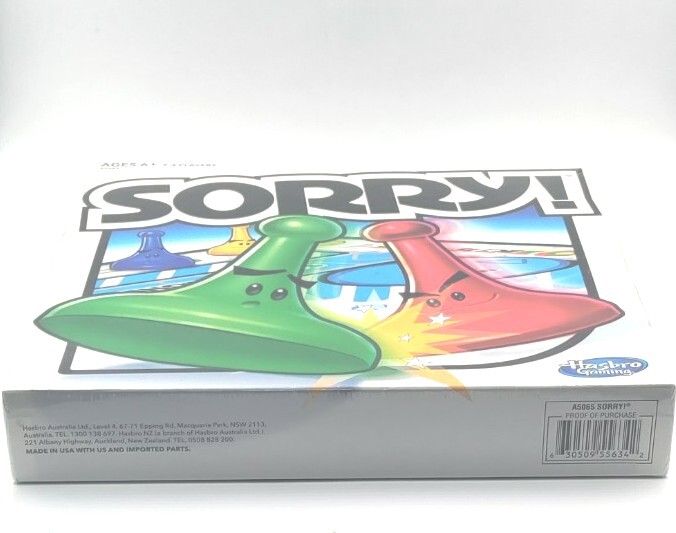 Sorry! Game Board Game Family Hasbro Gaming Ages 6+ BRAND NEW and SEALED