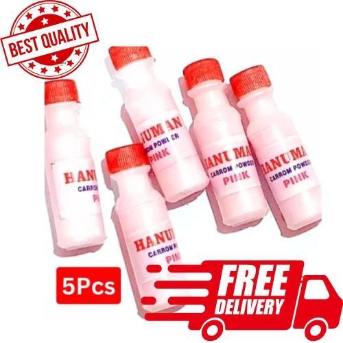 5 Pcs Carrom Board Powder Elegant smooth Carrom premium Quality Dancing Powder