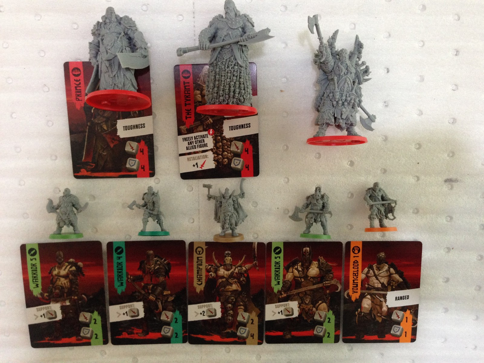 Cool Mini Or Not HATE Board Game Tyrant Um’Rak Um’Tal Prince Ogre Chaos Warrior