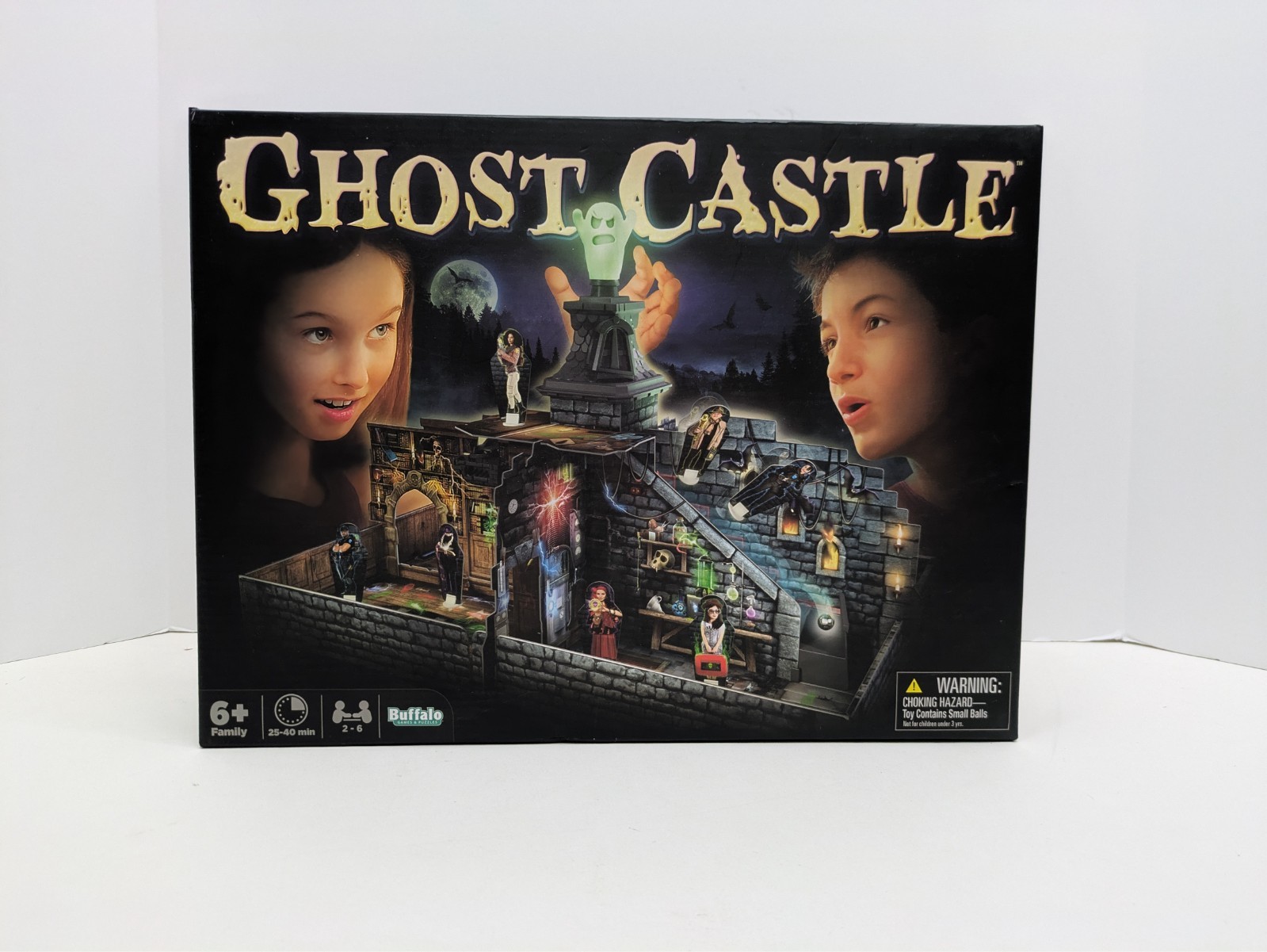 2020 Ghost Castle: Enter If You Dare! Board Family Game Buffalo Games So Cute