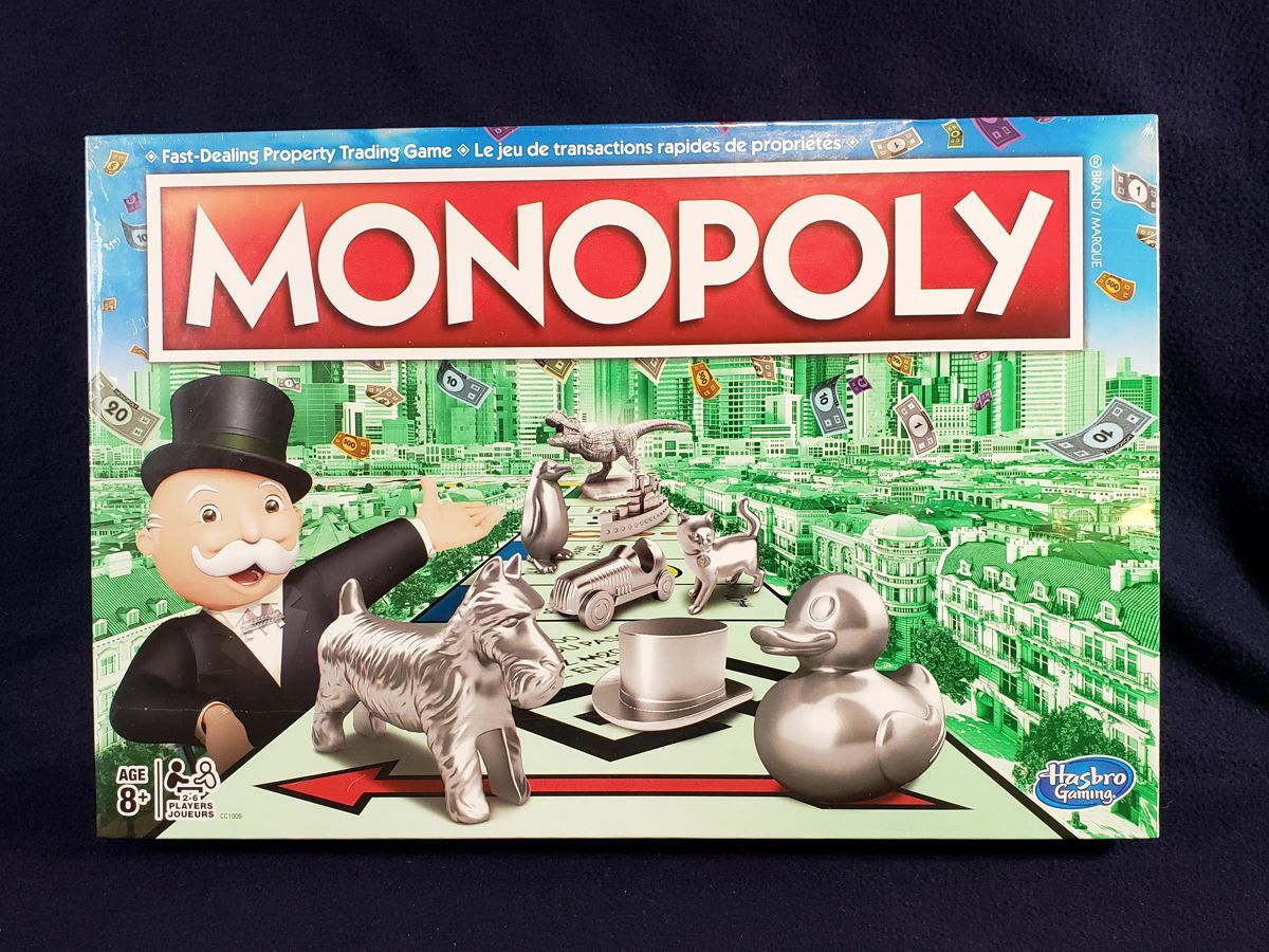 Parker Brothers Hasbro Monopoly Board Game Bilingual French / English – NEW