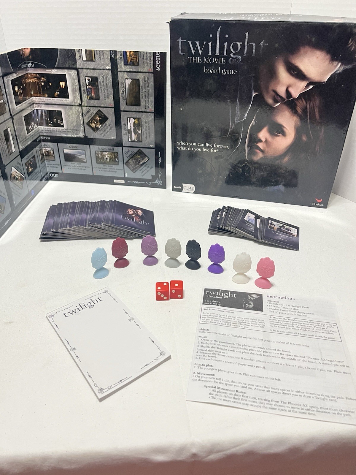 Twilight The Movie Board game Preowned, Complete