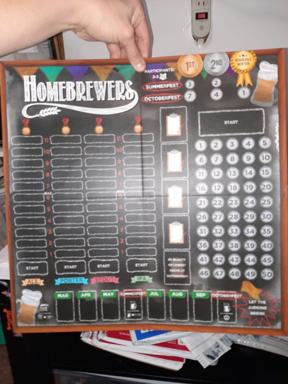 Homebrewers: A Dice Game Of Inventive Beers Greater Than Games New Inside Box