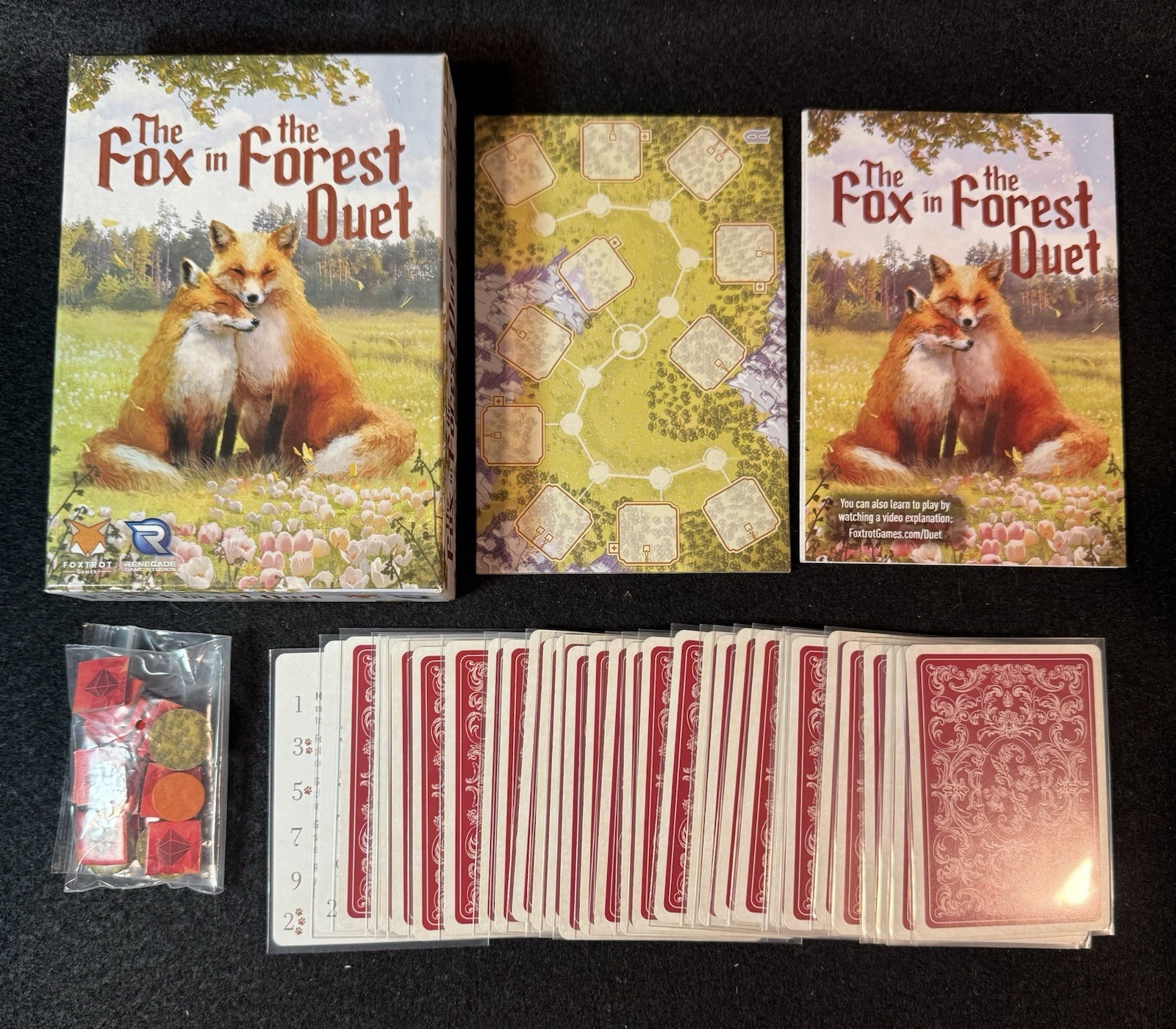 The Fox in the Forest: Duet Renegade Game Studios 100% COMPLETE
