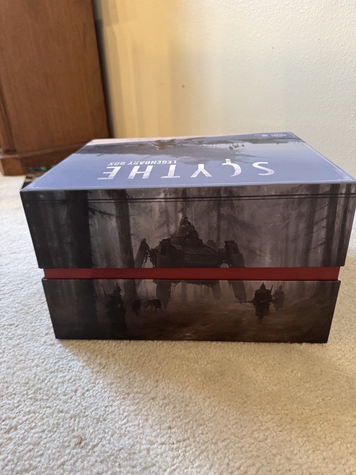 Stonemaier Games Scythe – Complete with All Expansions in Legendary Box METAL