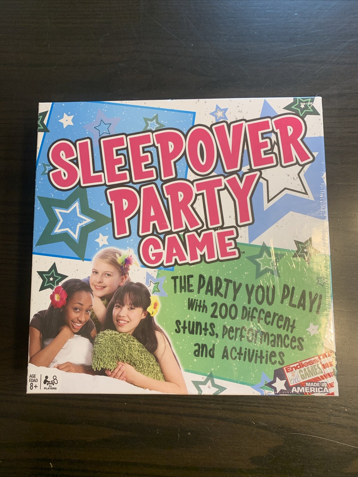 Sleepover Party Board Game BRAND NEW SEALED Age 8+ Loads of Clean Fun!! NIB