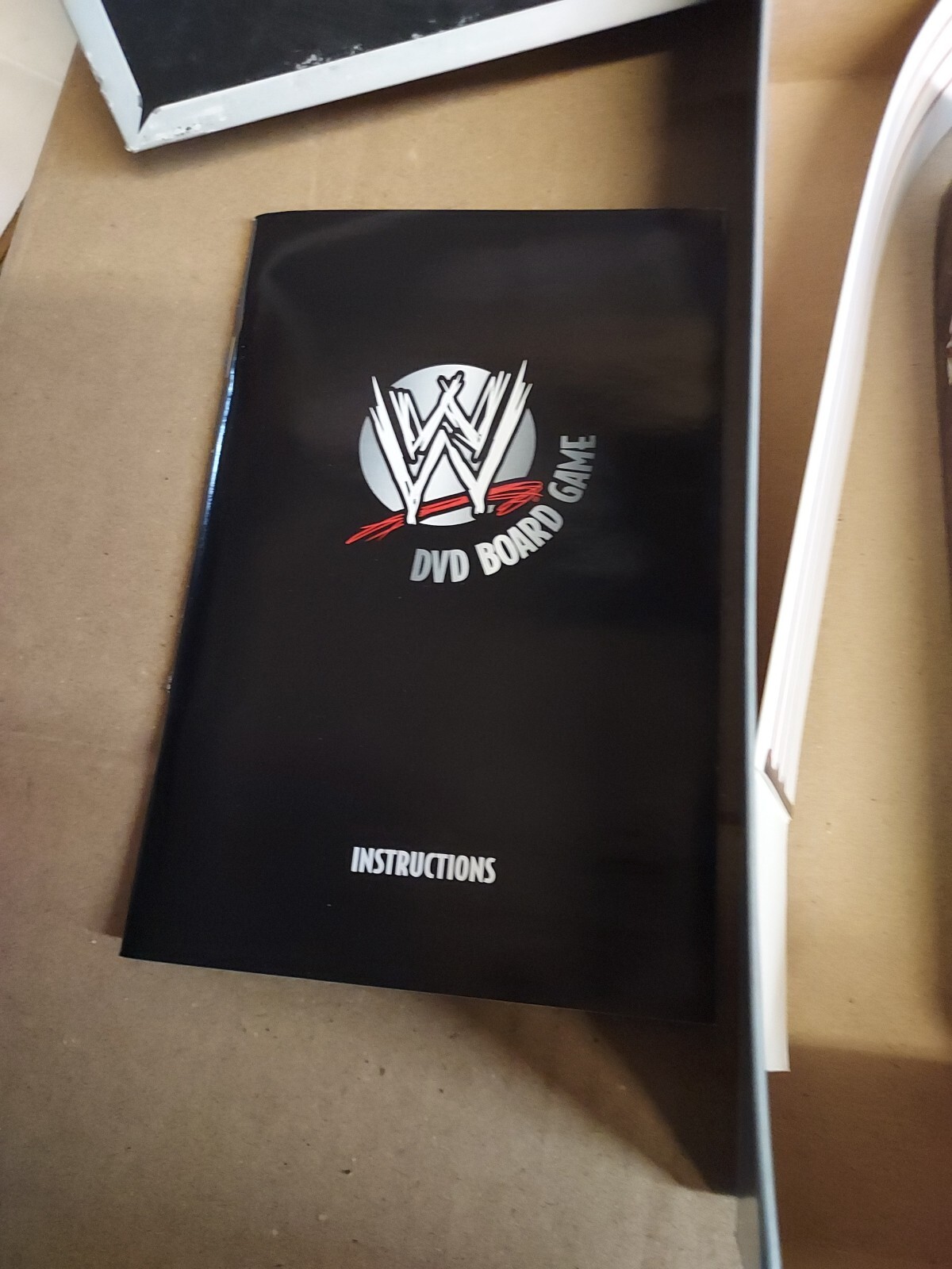 WWE DVD Board Game 23 Raw And 23 SmackDown! Superstars 2005 New open box