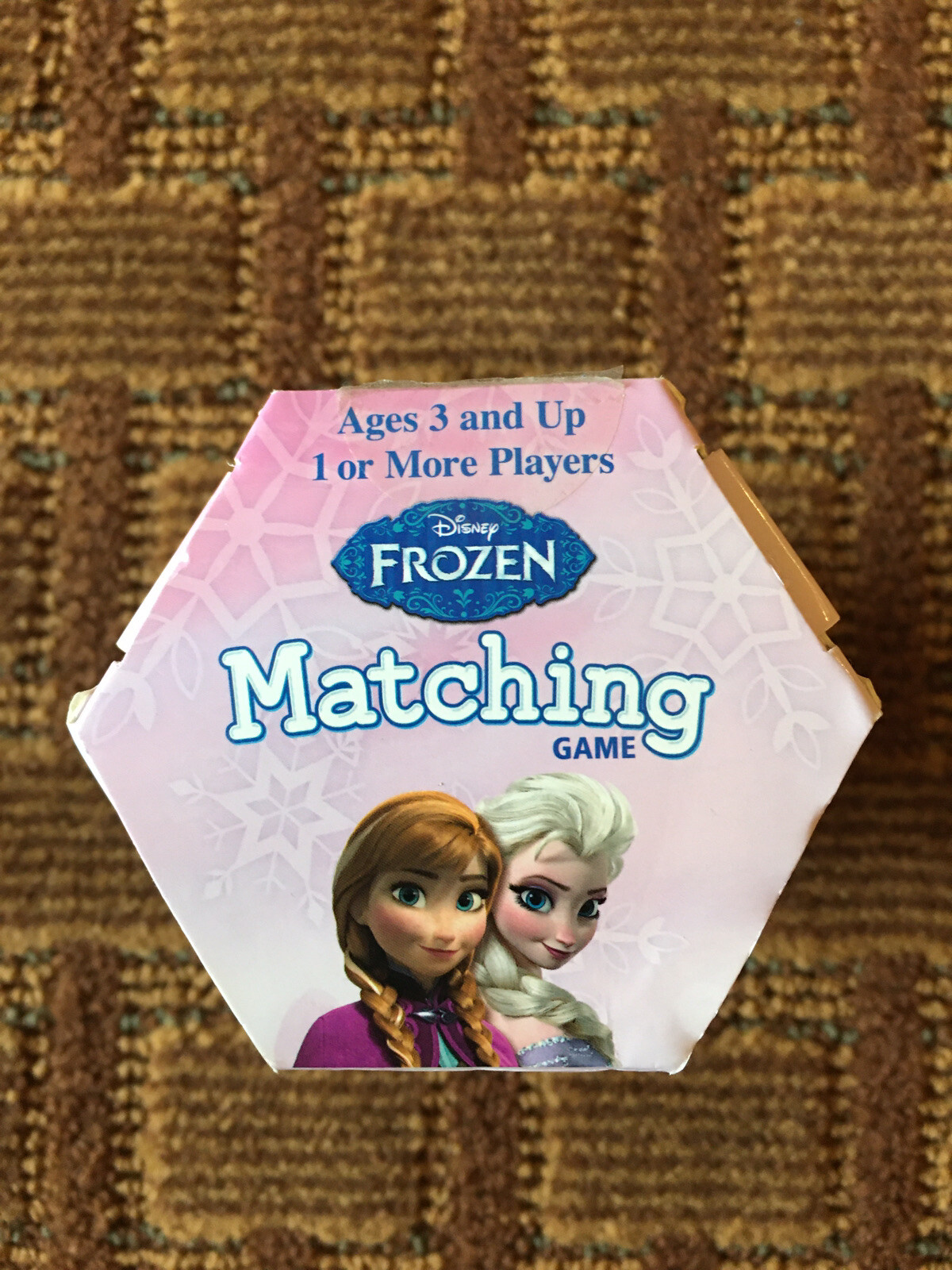 Disney Frozen Matching Game 36 Picture Tiles Anna, Elsa, Kristoff, Olaf, & More