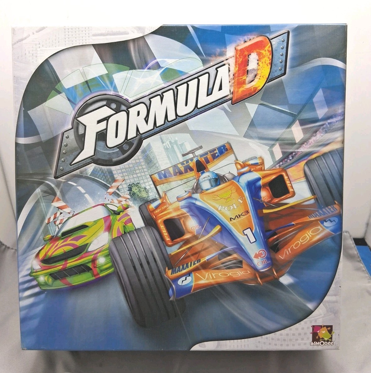 Formula D Board Game – Complete Light Play Pre-owned Good Condition