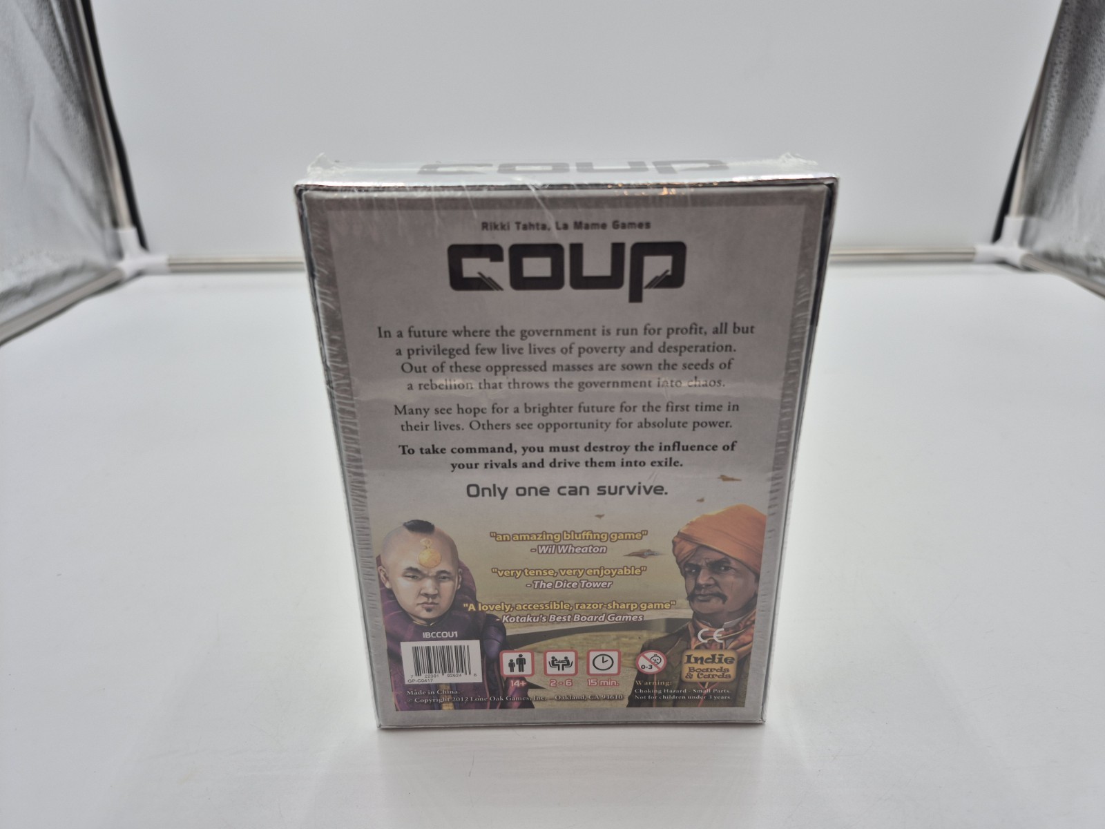 Indie Boards and Cards Coup The Dystopian Universe Card Game – COU1IBC