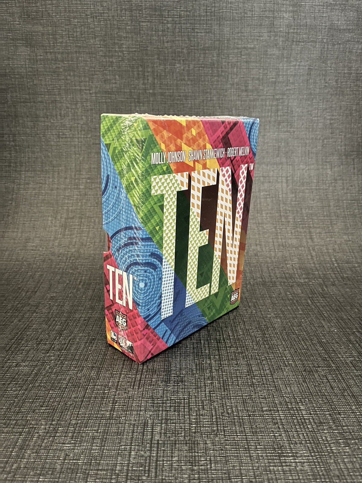 TEN: A Push-Your-Luck & Auction/Bidding Set Collection Game For 1-5 Players