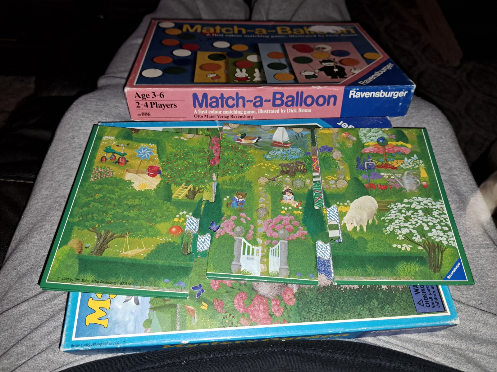 Mystery Garden Game ‘I See Something You Don’t” Ravensburger 1992