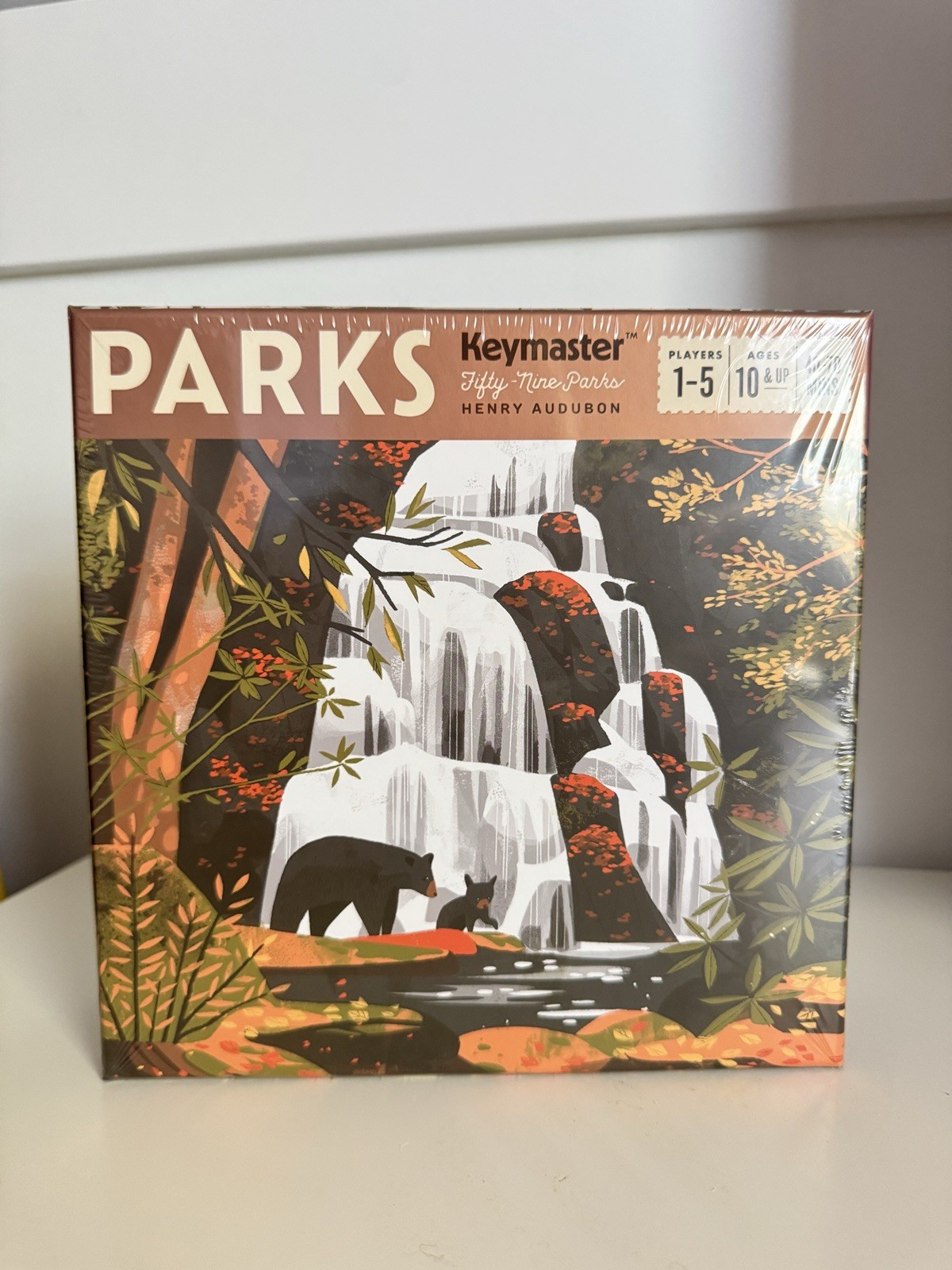 NEW PARKS Keymaster Board Game Sealed Brand New Game Night 59 Parks – T4