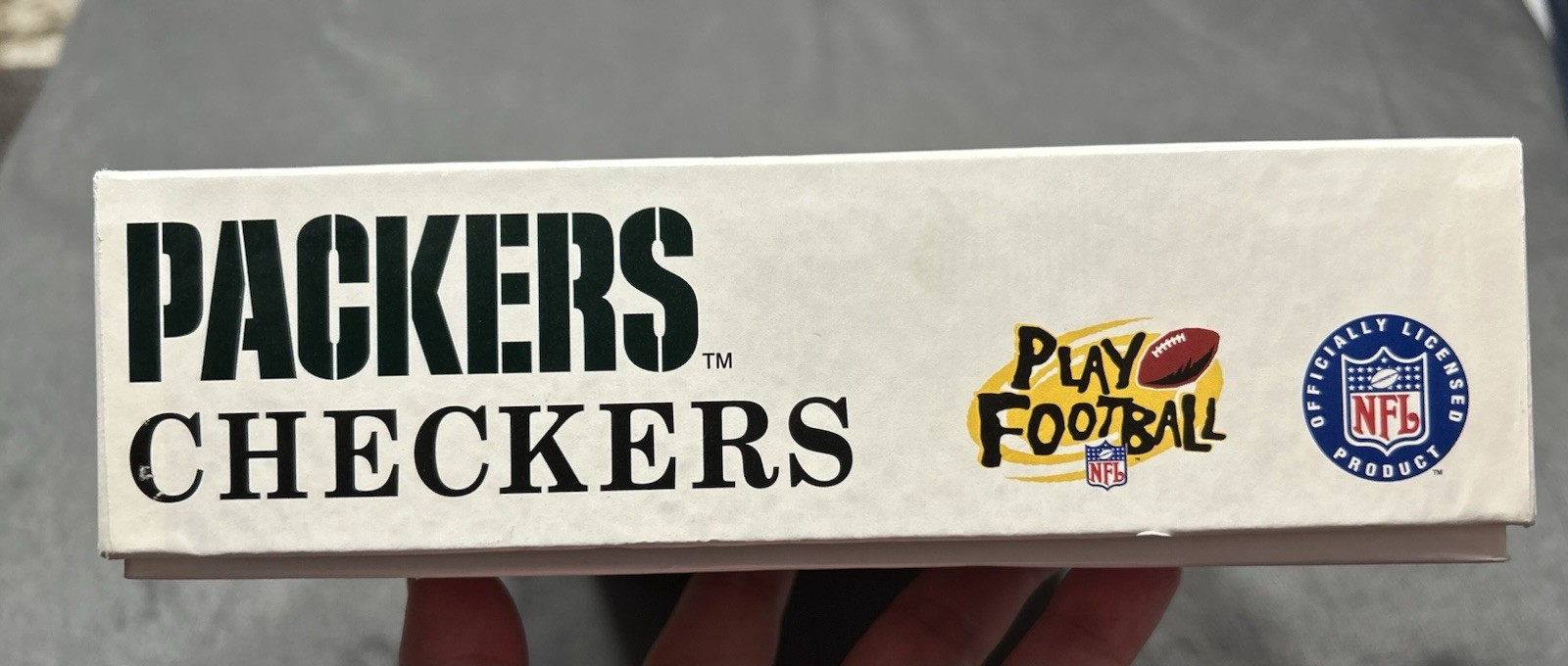 1993 NFL Officially Licensed Packers Checkers Board Game Complete Set, 2+ Player