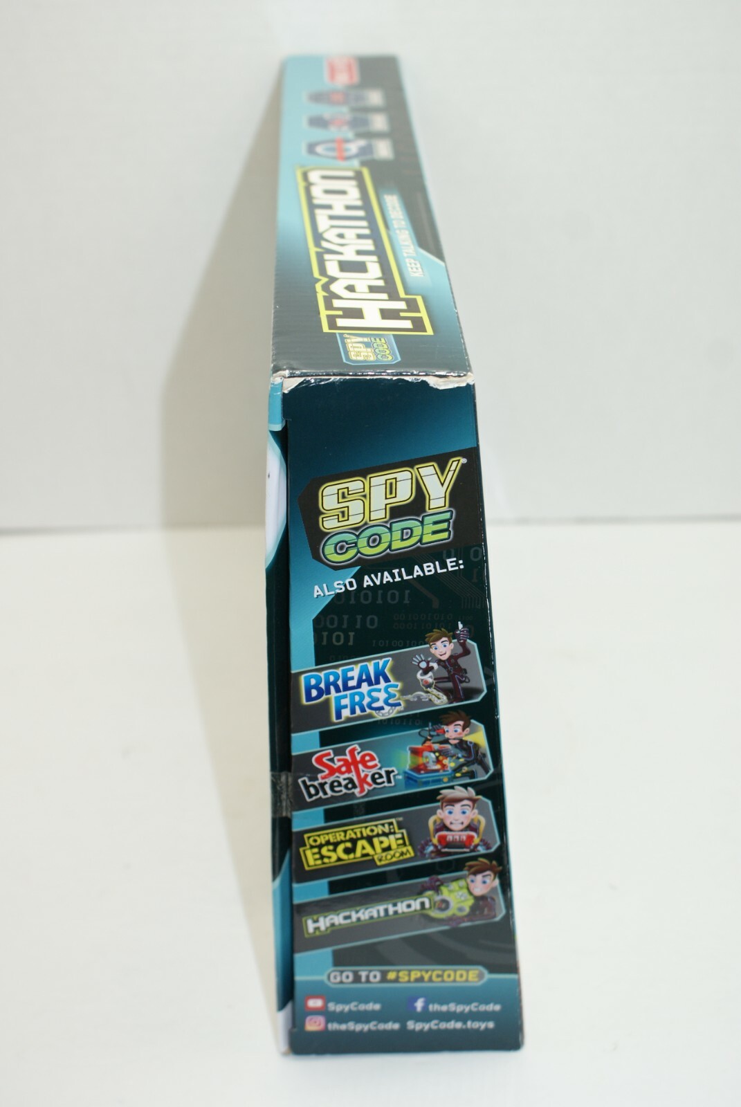 Spy Code Hackathon Electronic Game Plug and Play Ages 8 and Up 2 to 9 Players