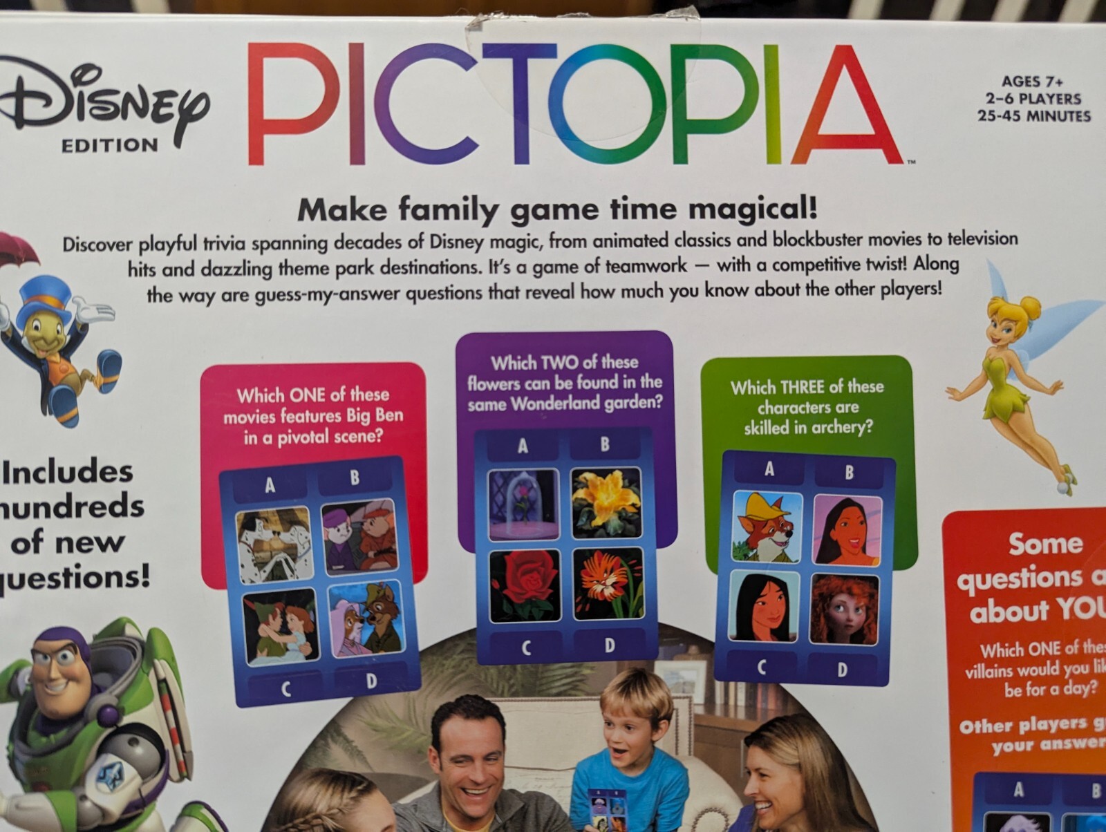 PICTOPIA DISNEY Edition The Ultimate Picture Board Game 100% COMPLETE 2019