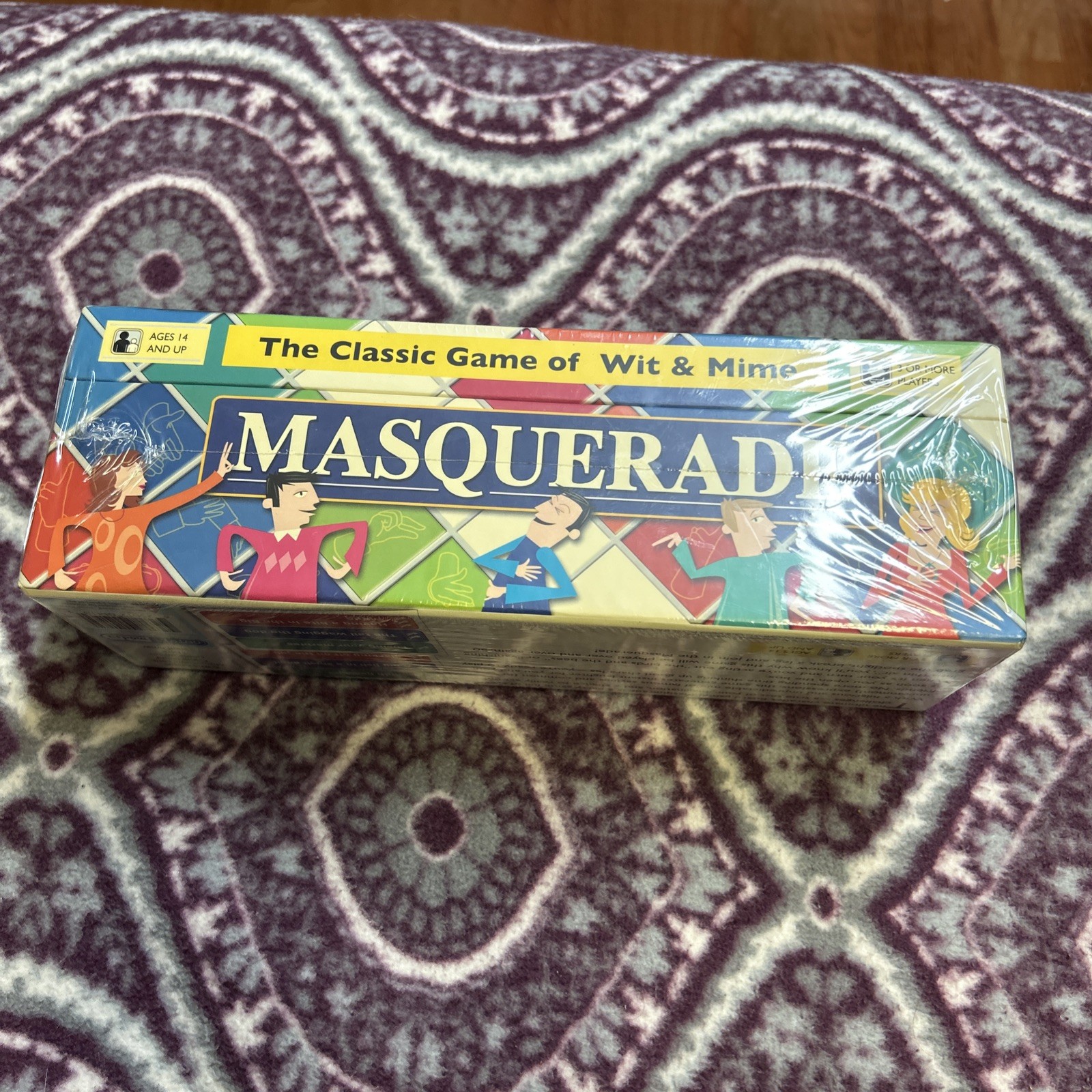 New Cheatwell Games Masquerade Classic Game of Wit Mime 3+ players Age 14 and up